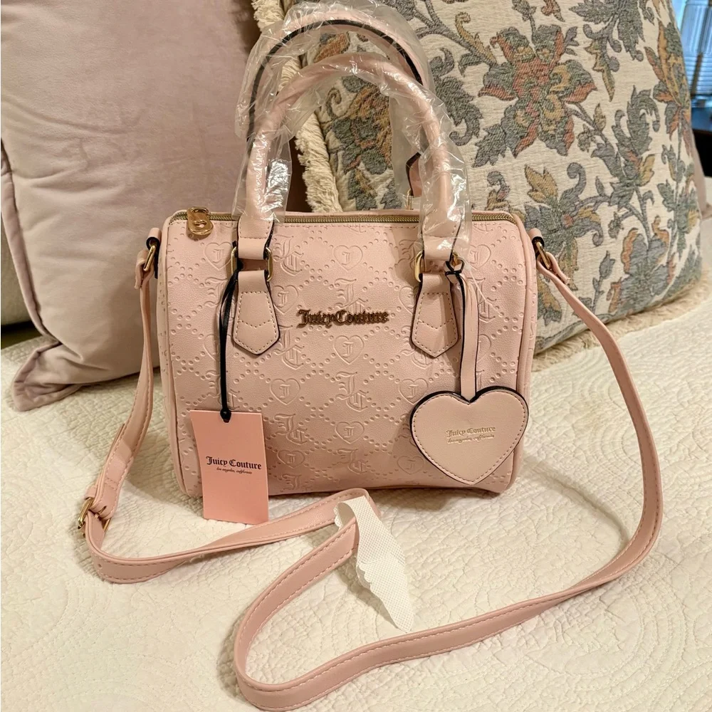 Juicy Couture Pink Satchel with Gold Hardware - Picture 1 of 5